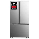 Hisense 26.6-cu ft French Door Refrigerator with Ice Maker and Water dispenser (Fingerprint Resistant Stainless Steel) ENERGY STAR