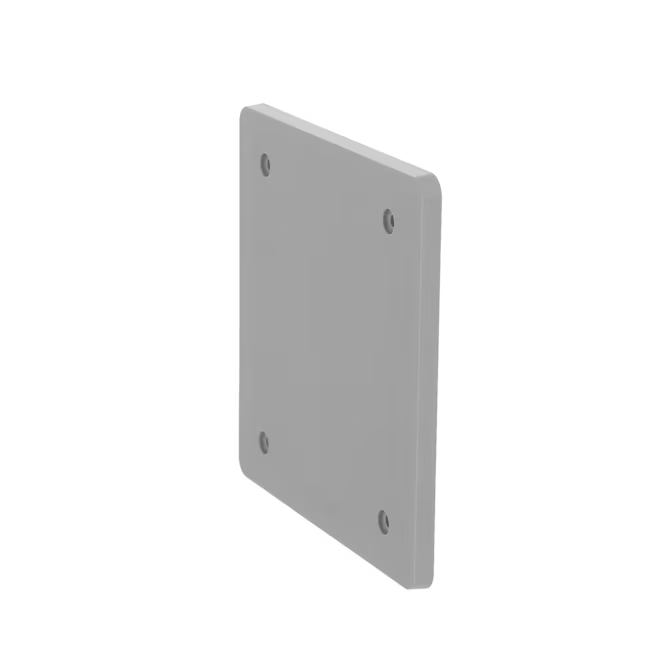 Hubbell TayMac 2-Gang Rectangle Plastic Weatherproof Electrical Box Cover