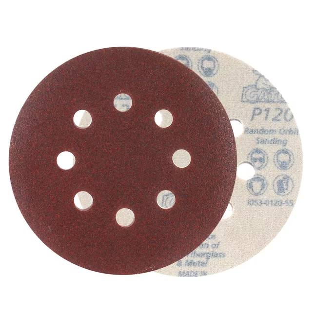 Gator 50-Piece Aluminum Oxide 120-Grit Disc Sandpaper