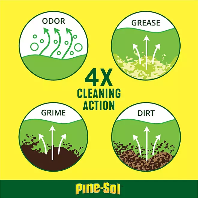 Pine-Sol Multi-Surface Disinfectant, Pine Scent, 100 oz