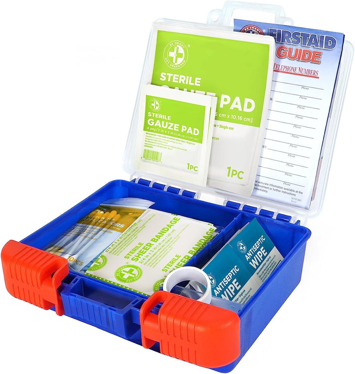 Kit de primeros auxilios Be Smart Get Prepared (110 piezas)