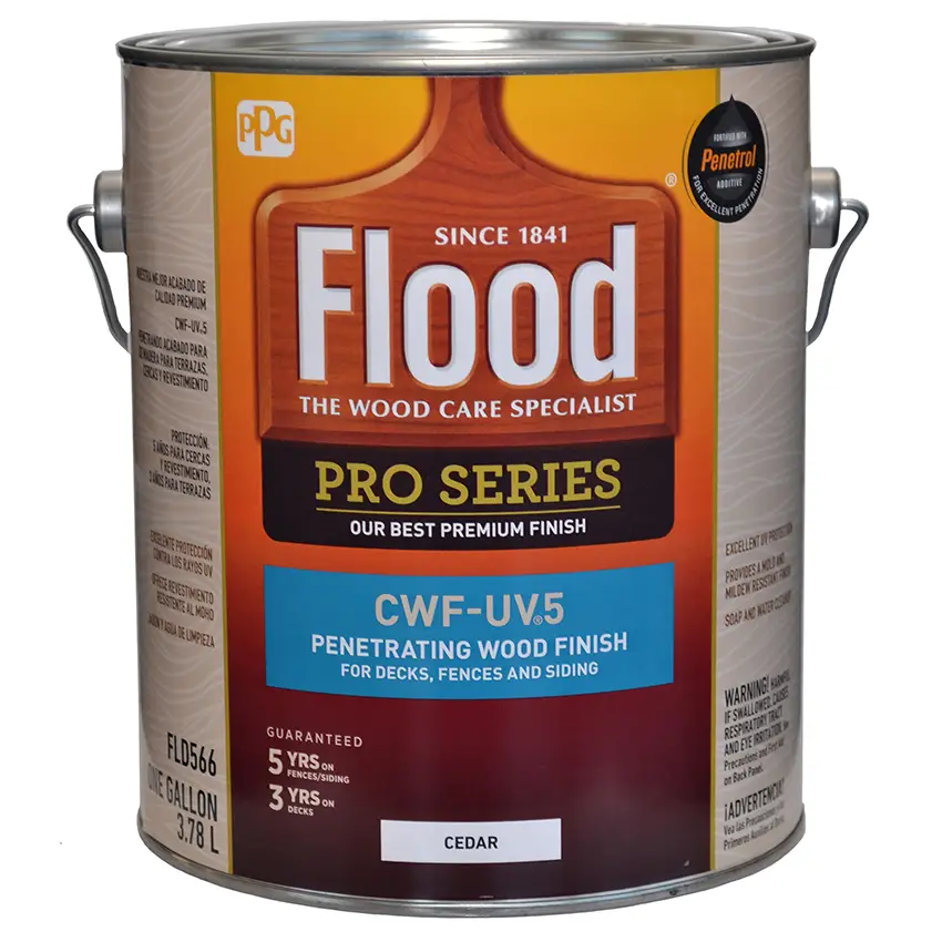 Flood Pro Series Penetrating Wood Finish (Cedar, 1-Gallon)