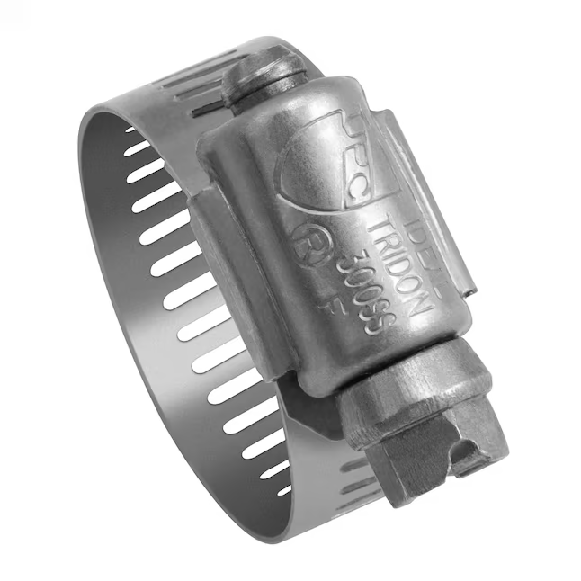 Abrazadera ajustable de acero inoxidable de 3/4 pulg. a 1-3/4 pulg. de diámetro IDEAL-TRIDON