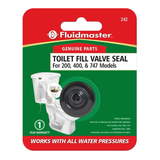 Fluidmaster 400A Toiletten-Hardware-Set – Ersatzdichtung aus schwarzem Gummi