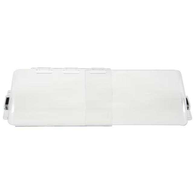 RELIABILT 8.81-in x 3.56-in Adjustable Magnetic Mount Plastic Floor Air Deflector