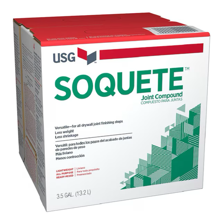 Soquete 3.5-Gallon (s) Premixed Lightweight Drywall Joint Compound