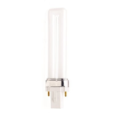 Satco - Bombilla CFL T4 G23 equivalente a 35 W, color blanco frío