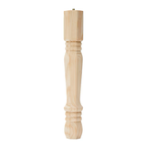 Waddell 0.125-in x 14-in Traditional Pine End Table Leg