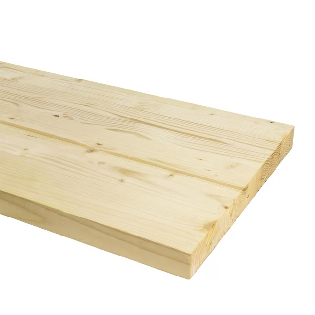 RELIABILT 1-1/2-in x 30-in x 4-ft Euro Spruce Board