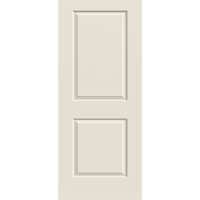 RELIABILT 2-panel Square Smooth Hollow Core Primed Molded Composite Slab Door