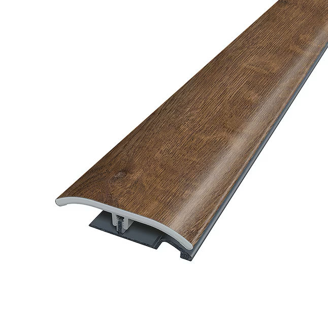 Project Source Mullen 0.23-in T x 2-in W x 78.7-in L Vinyl 4-in-1 Floor Moulding