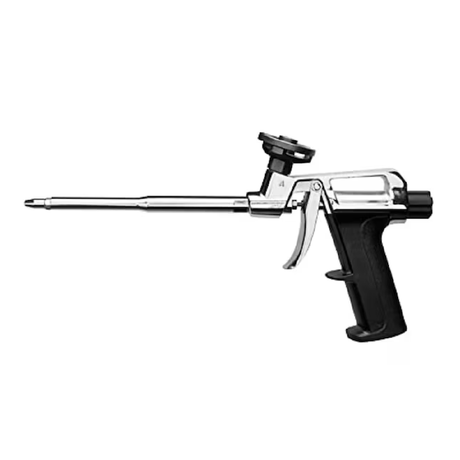 GREAT STUFF PRO 14 Pistola dispensadora de espuma Control de flujo ajustable de 2,25 pulgadas Pistola aislante de espuma en aerosol reutilizable
