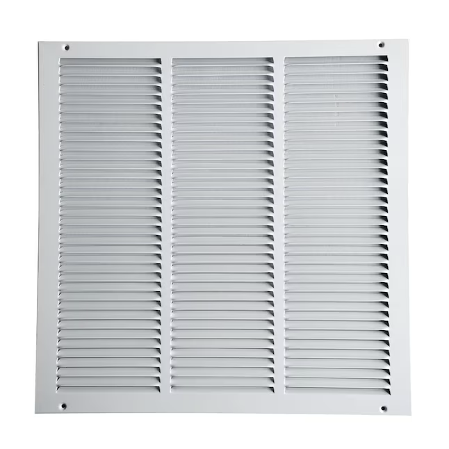 RELIABILT 18-in x 18-in Steel White Sidewall/Ceiling Grille