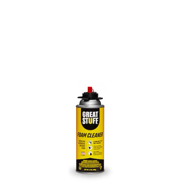GREAT STUFF Foam Cleaner 12 oz. Spray Gun Indoor/Outdoor Spray Foam Insulation