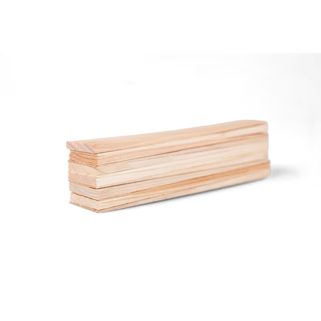 Project Source 0.25-in x 1.25-in x 7.75-in 12-Pack Pine Wood Shim