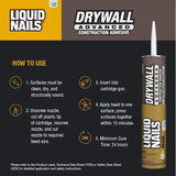 Liquid Nails Off-white Latex Interior Construction Adhesive (28-fl oz)