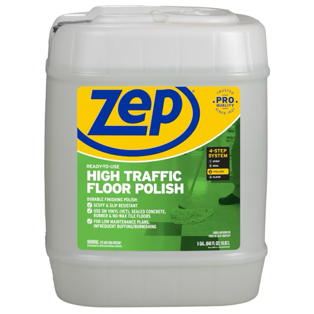 Zep High Traffic 5-Gallons High Gloss Floor Polish
