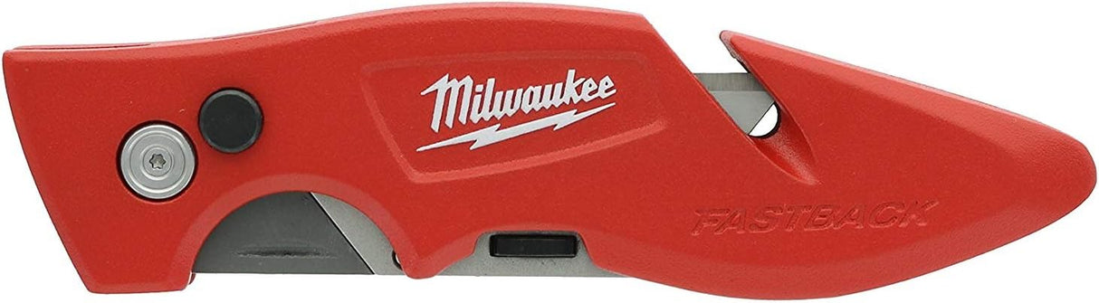 Milwaukee Fastback Utility Knife with Wire Stripping Compartment, and Gut Hook