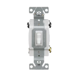 Eaton 15-Amp 4-Way Toggle Light Switch, White