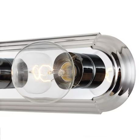 Project Source 2-in 3-Light Chrome LED Traditional Vanity Light Bar