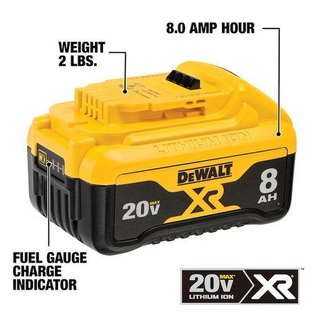 DEWALT XR 20-V Lithium Battery (8 Ah)