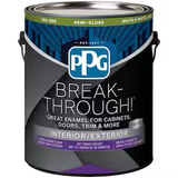 PPG Break-Through Interior/Exterior Door, Trim & Cabinet Paint (Semigloss, 1-Gallon)