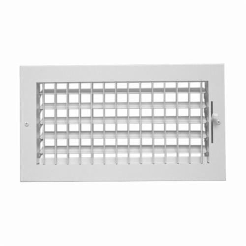 AirMate® - Sidewall Grille Register, Single Deflection with Adjustable Blade, 10 in x 8 in