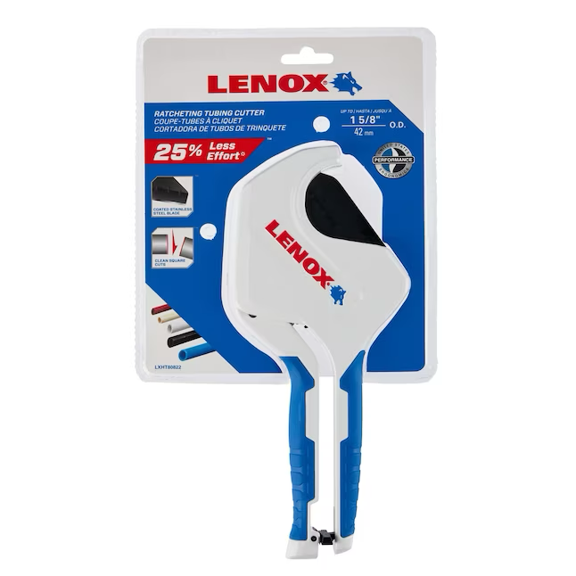 LENOX corta cortador de PVC de hasta 1-5/8 pulgadas