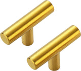 SABER SELECT 2 in. Brushed Brass Cabinet Pulls (5-Pack)