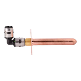SharkBite EvoPEX 1/2-in Push-to-Connect 90-Degree Elbow x 6-in Length Copper Stub Out with Bracket