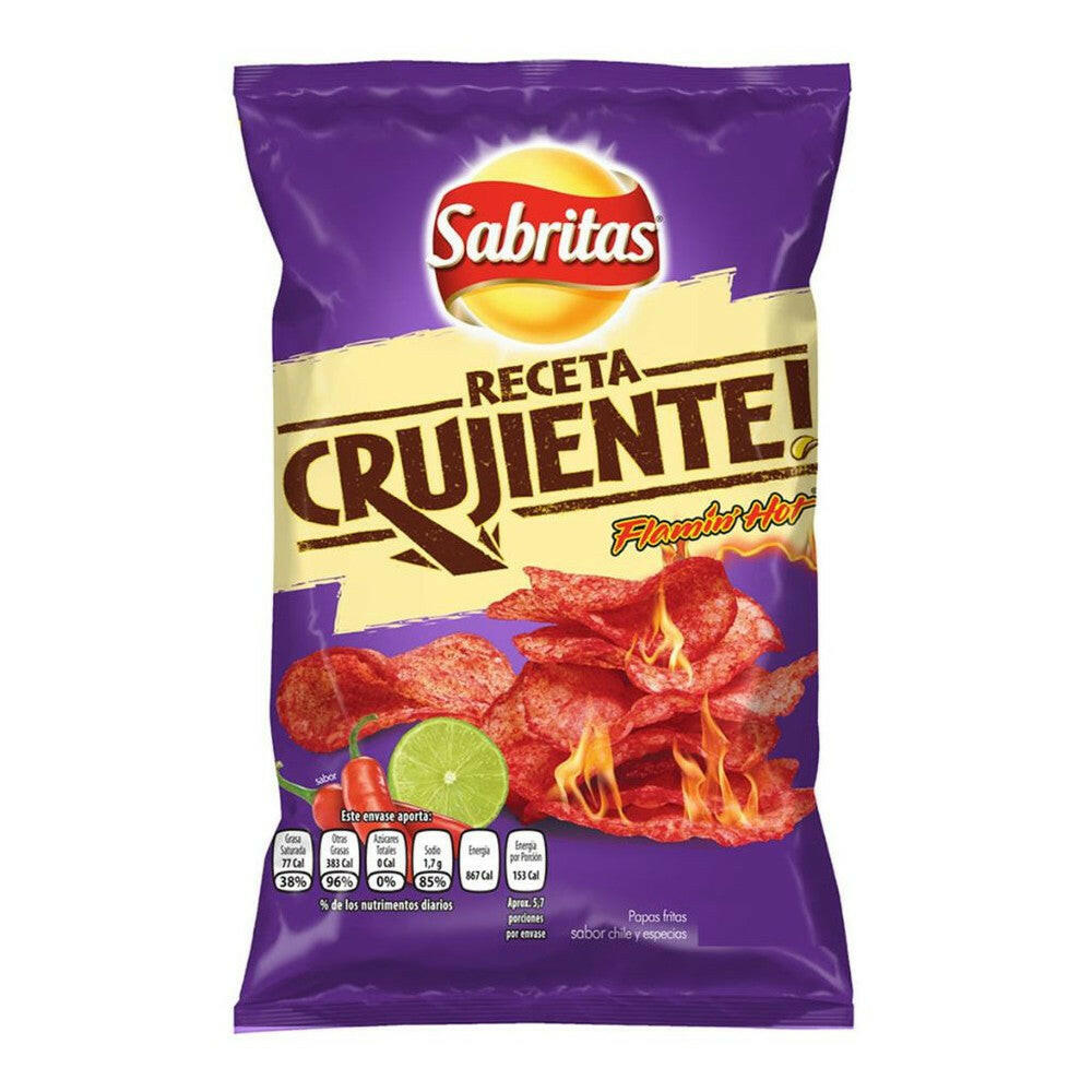 Sabritas Receta Crujiente Flamin Hot Chips (160 G) – Saber Sales