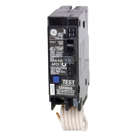 GE Q-Line THQL 15-Amp 1-Pole Combination Arc Fault Circuit Breaker