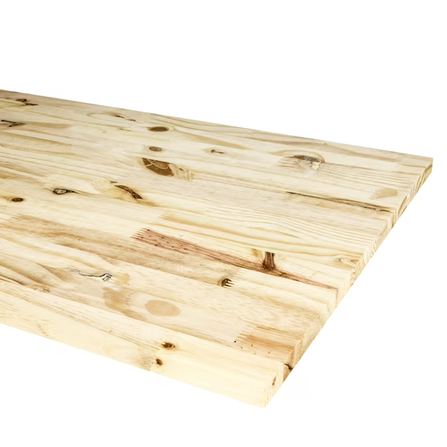 RELIABILT 1-in x 16-in x 3-ft Unfinished Tight Knot- Paint Grade Pine Board