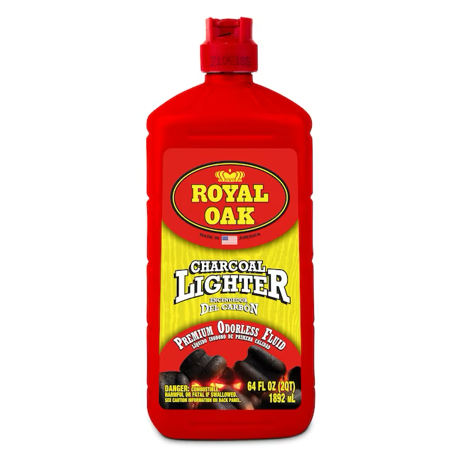 Líquido para encendedor de carbón Royal Oak, paquete de 64 onzas líquidas