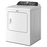 Whirlpool 7-cu ft Steam Cycle Electric Dryer (White)