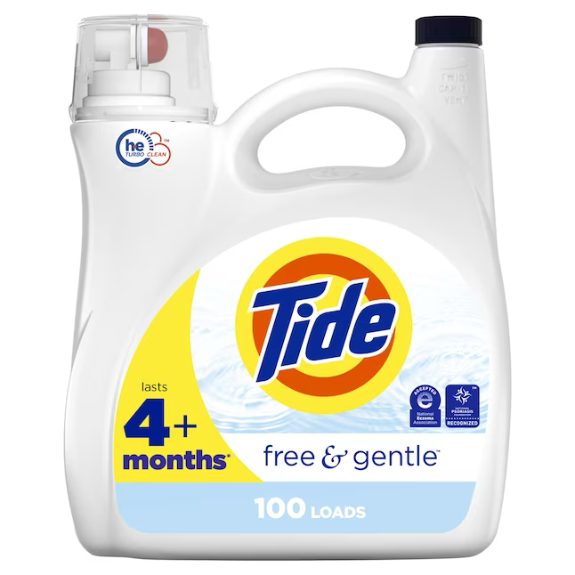 Tide FREE HE Laundry Detergent (146-fl oz)