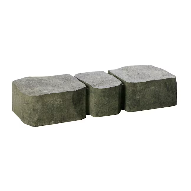 Oldcastle Haloedge 15.75-in L x 5.25-in W x 3-in H Gray Concrete Straight Edging Stone