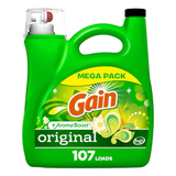 Detergente para ropa HE original Gain Plus Aroma Boost (154 onzas líquidas)
