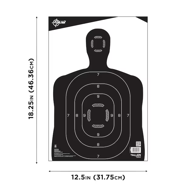 EZ Aim Silhouette Shooting Targets - Thumbnail 2