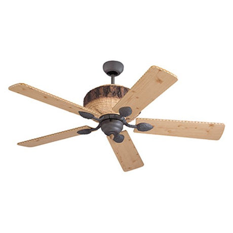 Monte Carlo 5GL52WI Great Lodge 52 in. Indoor Ceiling Fan - Weathered Iron