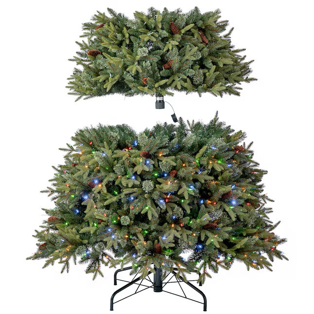 Holiday Living Hayden Pine Pre-lit Christmas Tree - Thumbnail 2