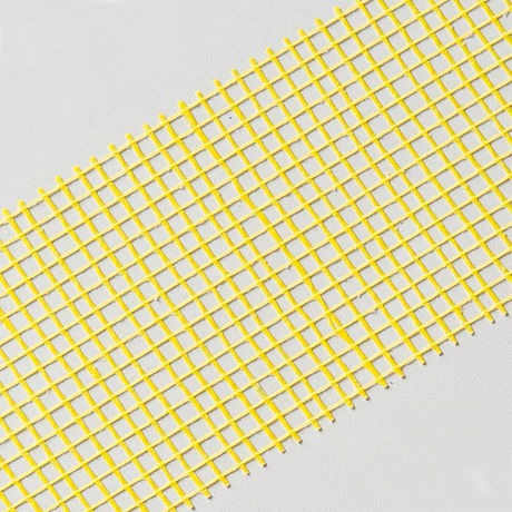 Saint-Gobain ADFORS FibaTape Standard Yellow Cinta autoadhesiva para juntas de construcción de malla de 1,875 pulgadas x 180 pies