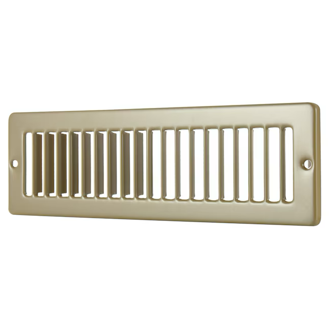 RELIABILT 10-in x 2-in Steel Brown Toe Space Grille