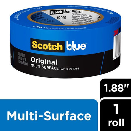 Cinta para pintores multisuperficie 3M ScotchBlue Original de 1,88 pulgadas x 60 yardas