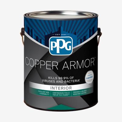 PPG COPPER ARMOR™ Antiviral And Antibacterial Interior Paint (Eggshell, White & Pastel Base)