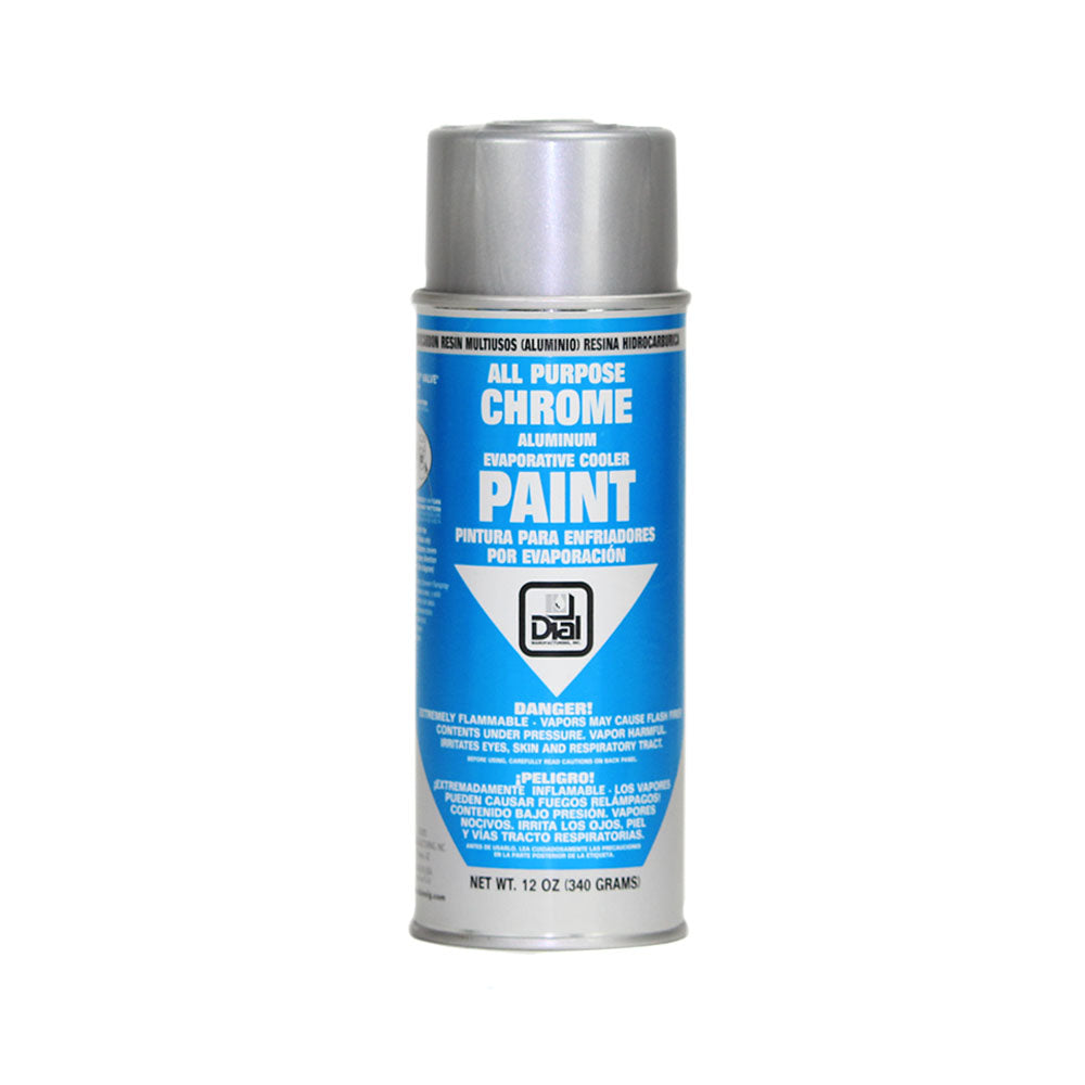 Pintura enfriadora exterior en aerosol cromado Dial (12 oz)