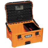 Klein Tools MODbox 22-in Orange Plastic and Metal Tool Box