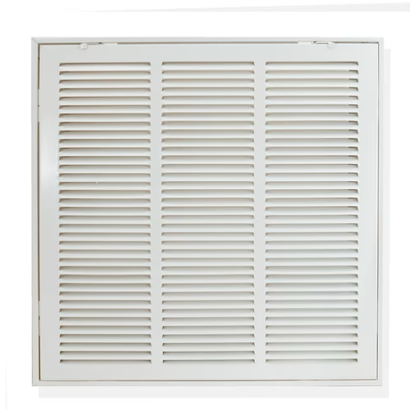 EZ-FLO 18 in. x 18 in. (Duct Size) Steel Return Air Filter Grille White