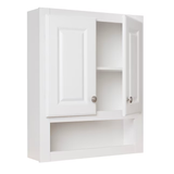 Project Source 23.25-in x 28-in x 7-in White Bathroom Wall Cabinet