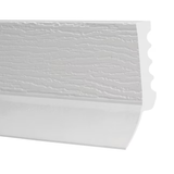 Royal Building Products Burlete de PVC blanco de 9 pies x 1-7/8 pulgadas x 7/16 pulgadas